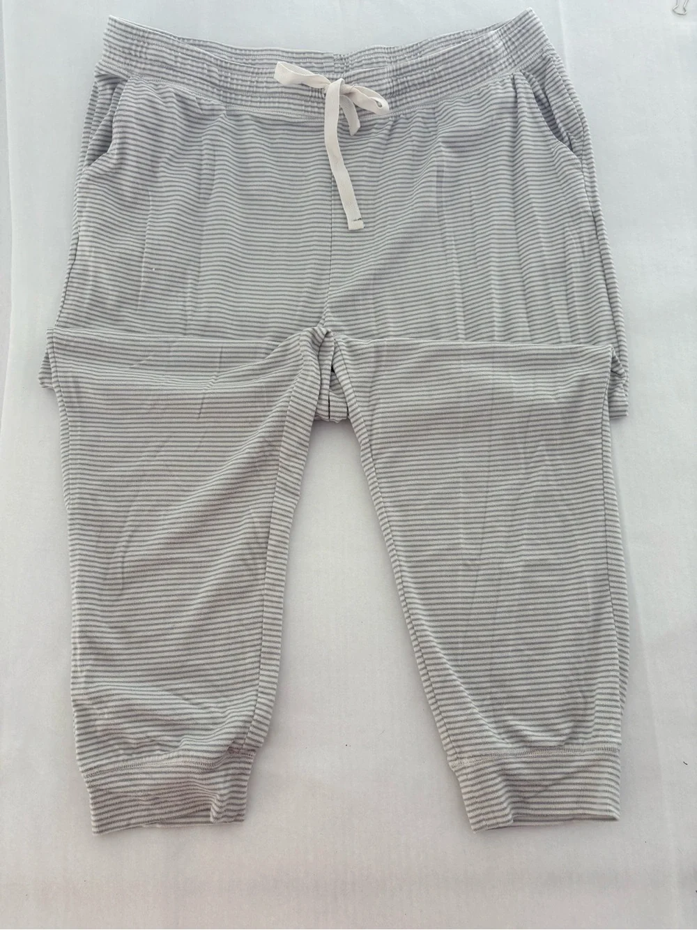 Loft Sleep Women's XXL Pajama Set Long Sleeve Joggers With Pockets, Lounge